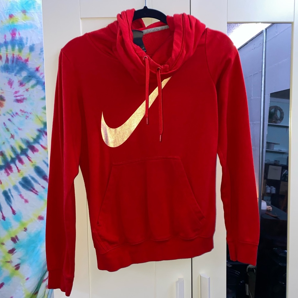 Red Nike Hoodie